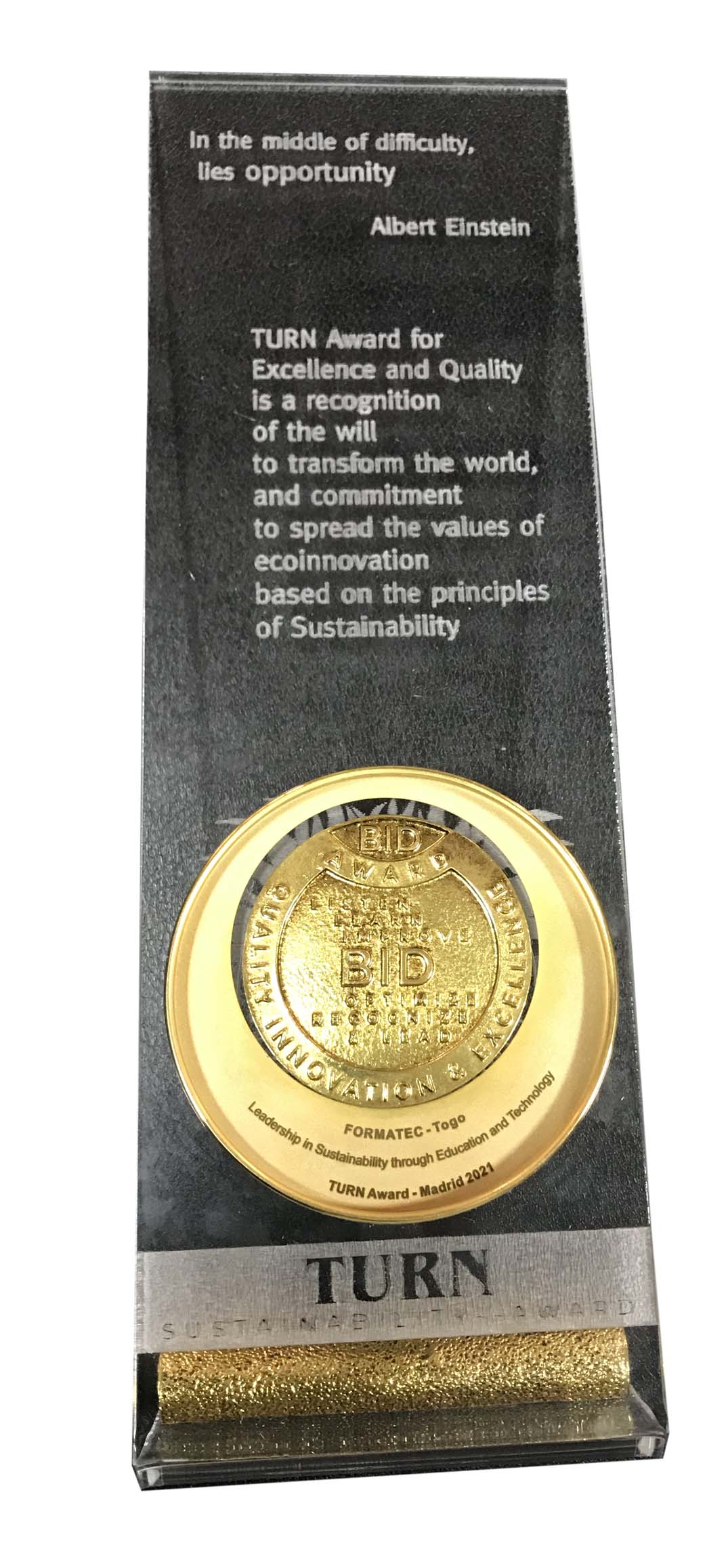 International Turn Award for Sustainability.