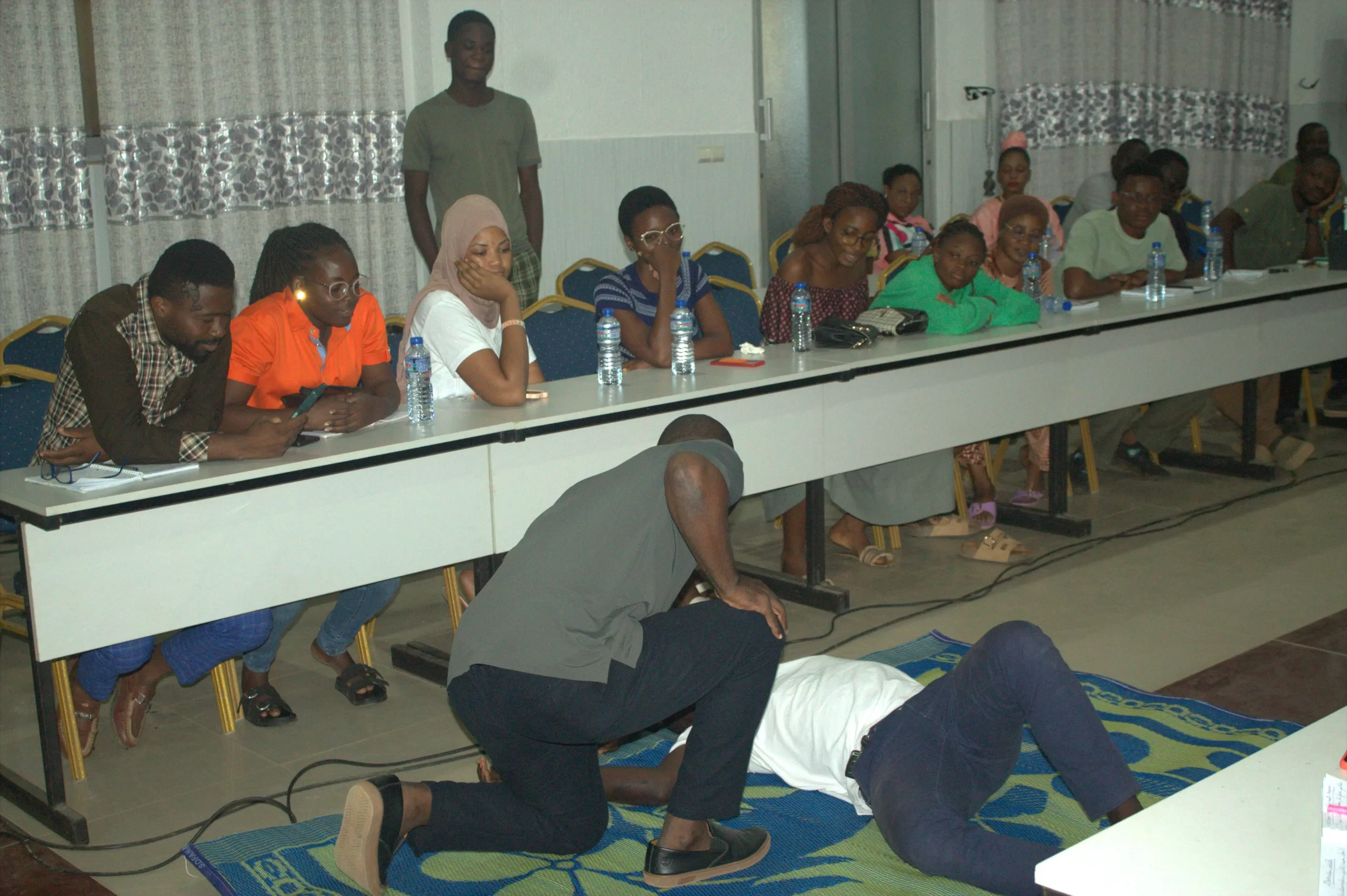 Atelier de secourisme pour le personnel
